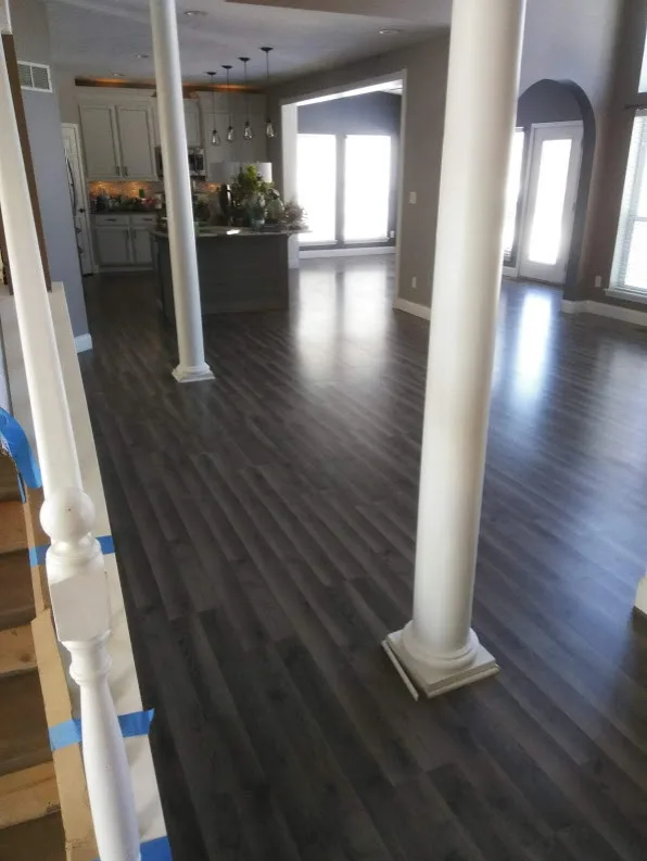 Classic Grey Flooring for New Home by TLC Foundations LLC - Photo 3