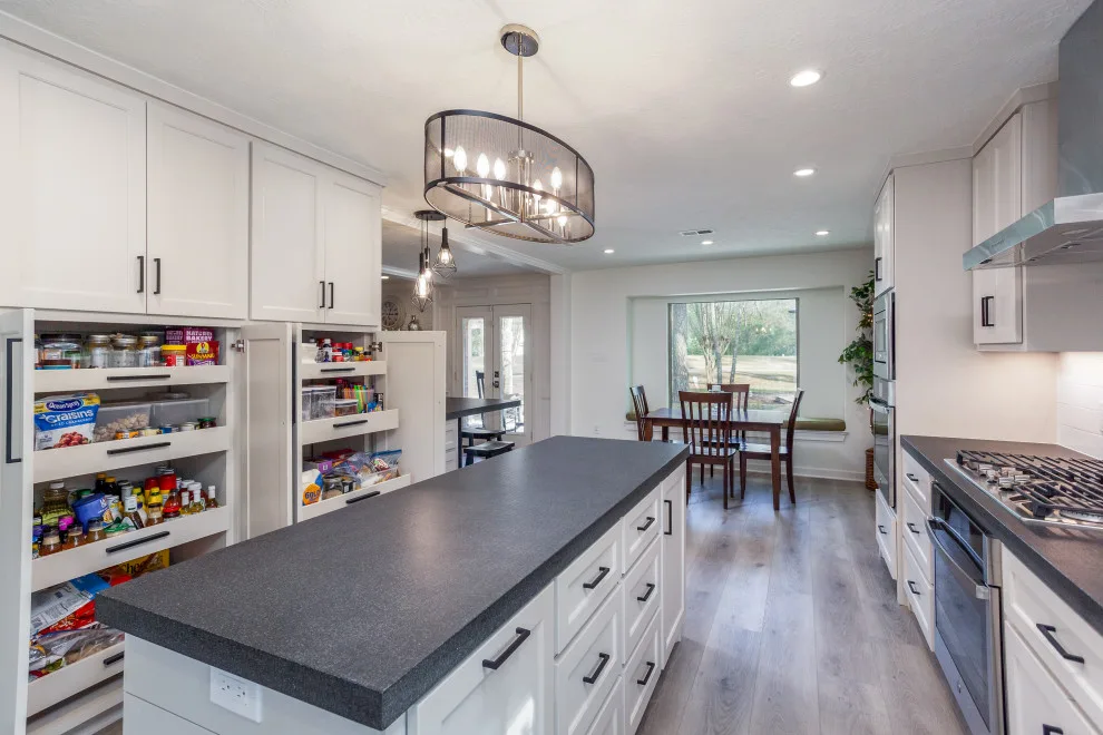Updated family kitchen area by Town Oak Construction - Photo 4