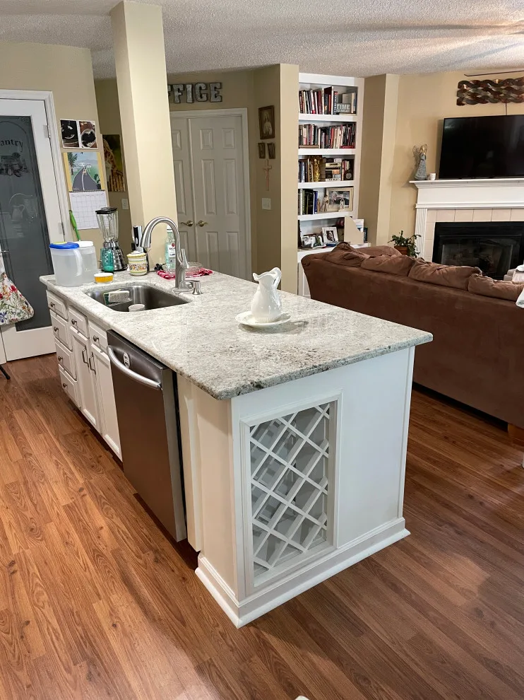 Updated Kitchen Island and Countertops by Midaire Group, LLC - Photo 2