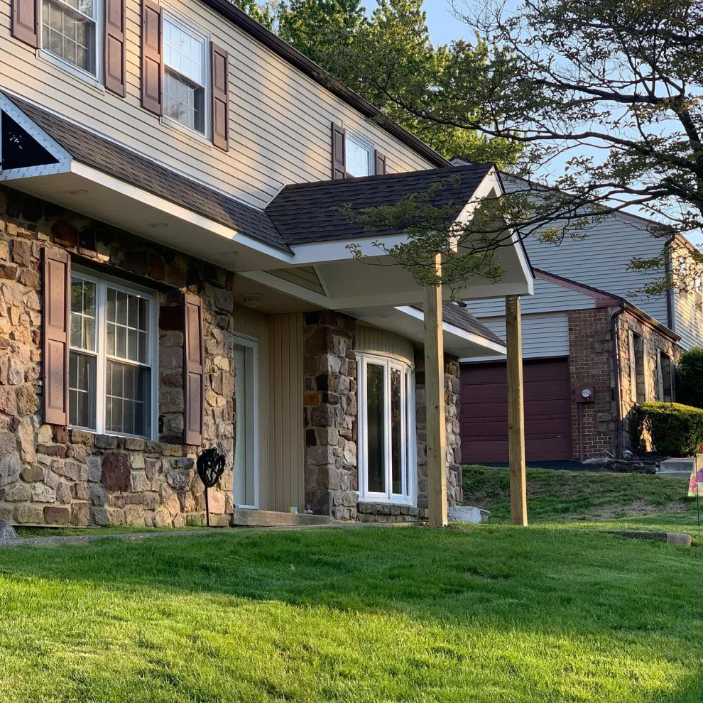 Huntingdon Valley Patio and Overhang Installation by A B Graham Contracting - Photo 3