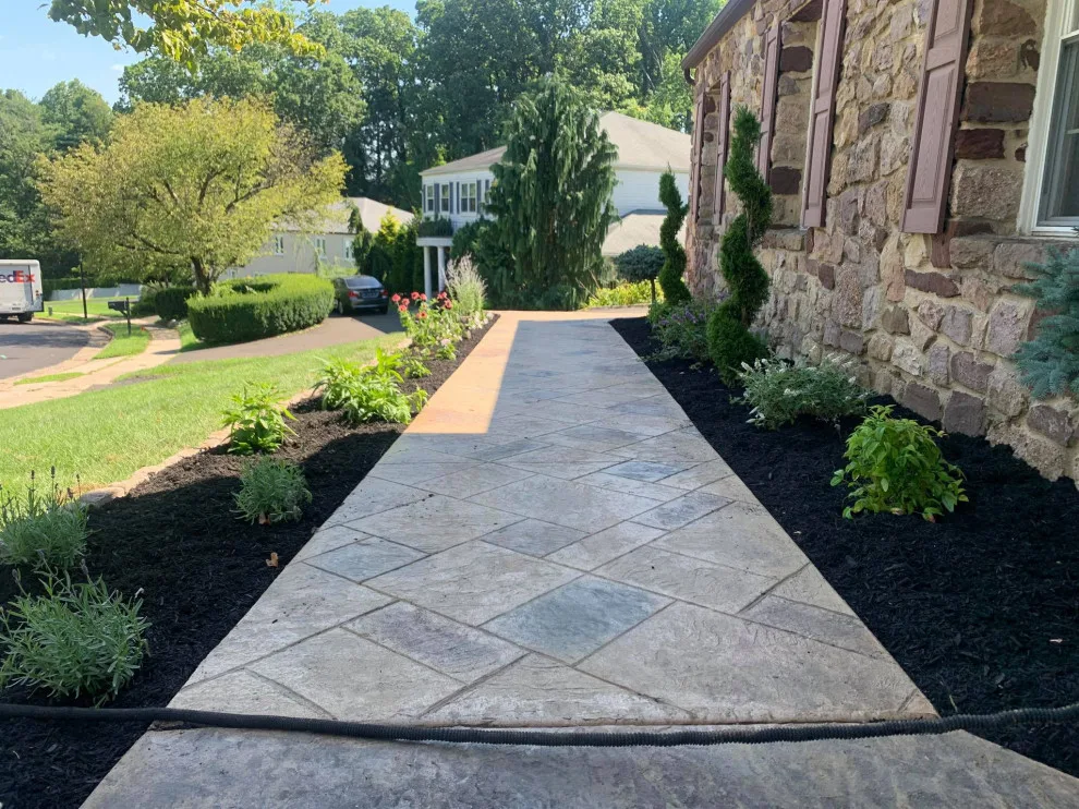 Huntingdon Valley Patio and Overhang Installation by A B Graham Contracting - Photo 5