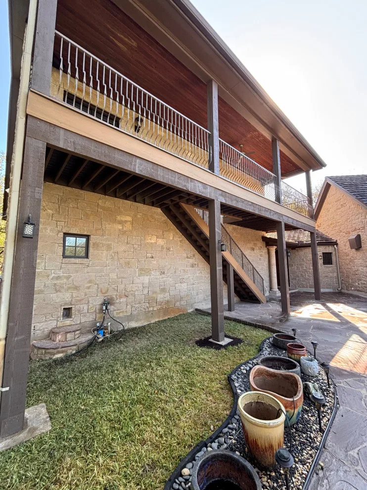 new upper-level deck by ATX Outdoor Construction LLC - Photo 2