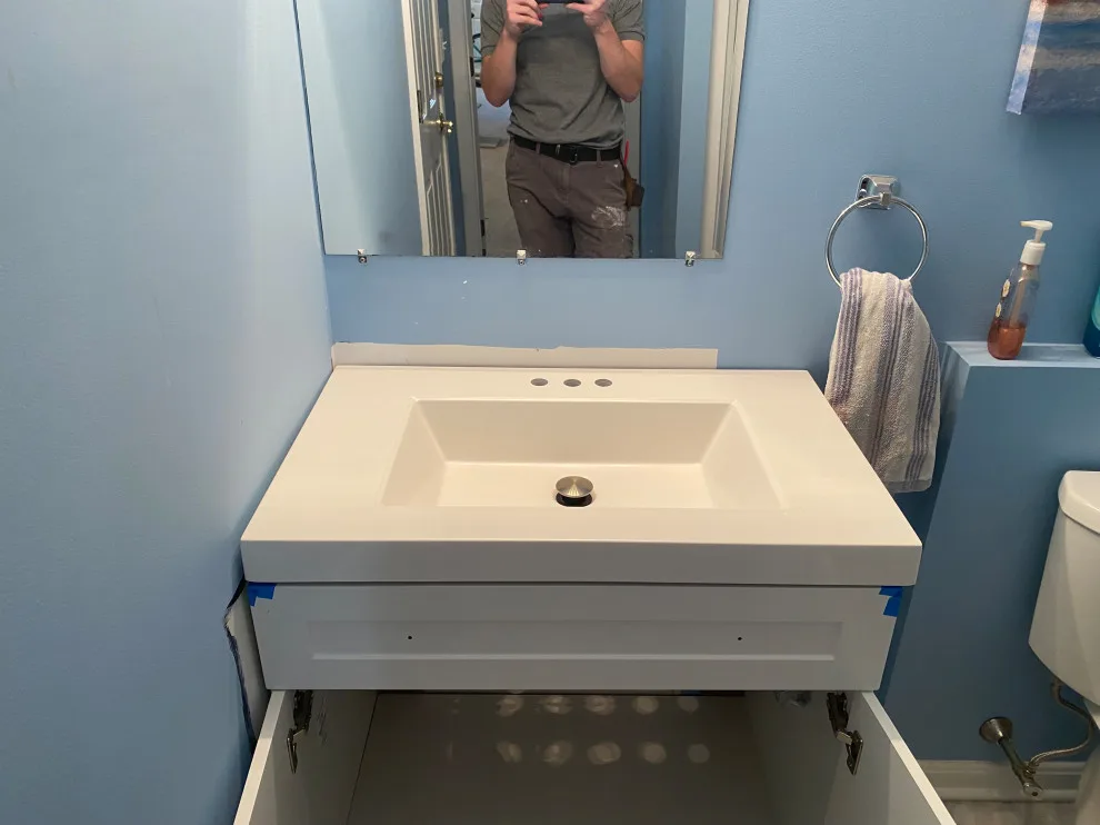Updated Sink and Vanity by The Carpenters Son General Contracting L.L.C. - Photo 3
