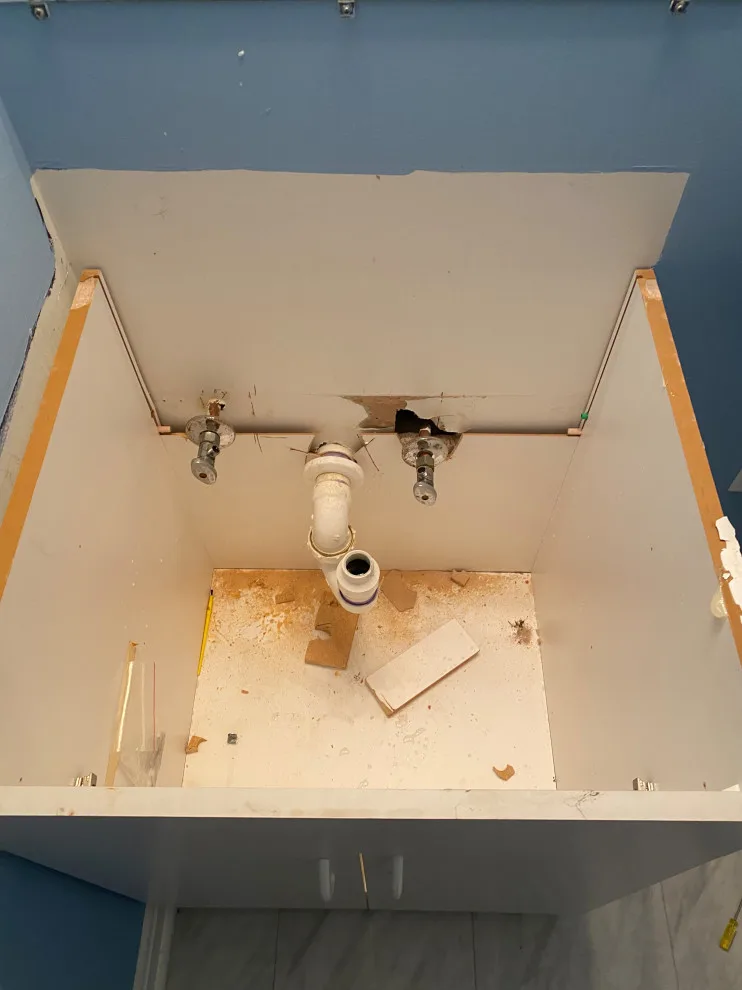 Updated Sink and Vanity by The Carpenters Son General Contracting L.L.C. - Photo 6