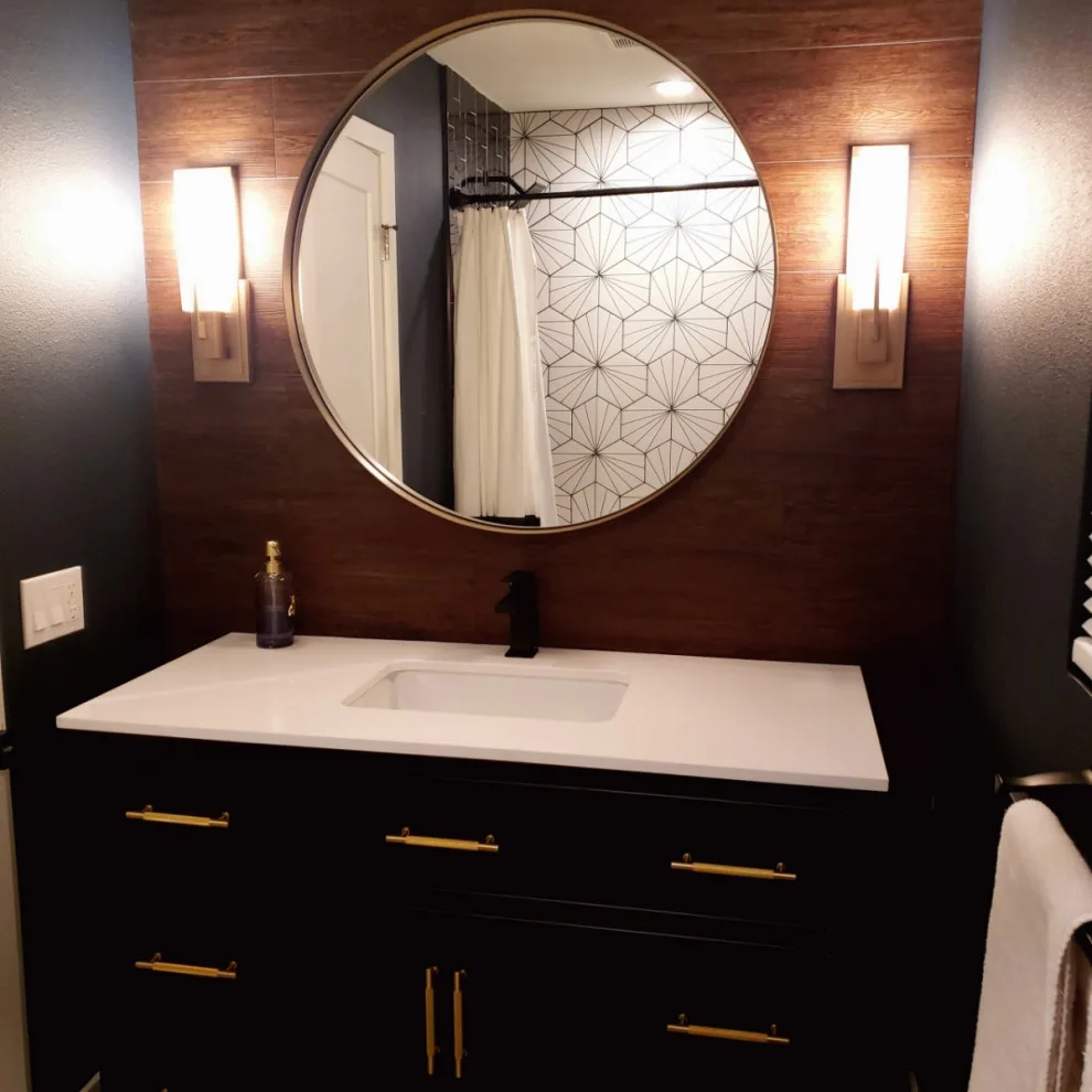 Newbury Park Bathroom Renovation for Guests by Graham Hallissey Construction - Photo 2