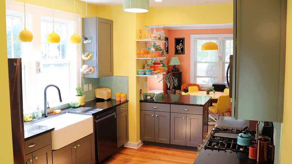 Retro Kitchen in Newtown by Mint Construction - Photo 13
