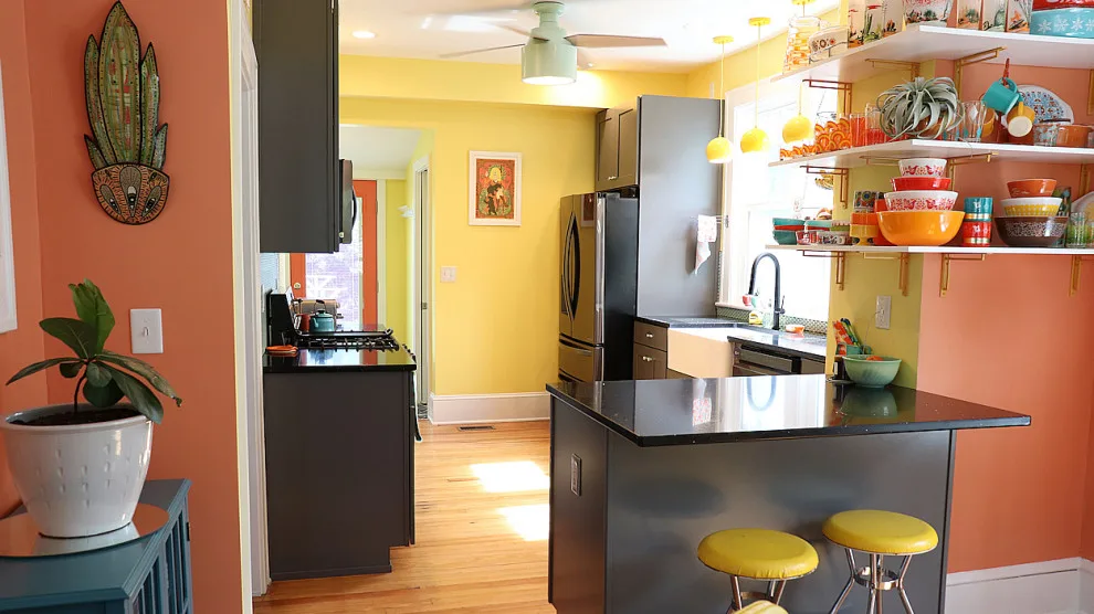 Retro Kitchen in Newtown by Mint Construction - Photo 4