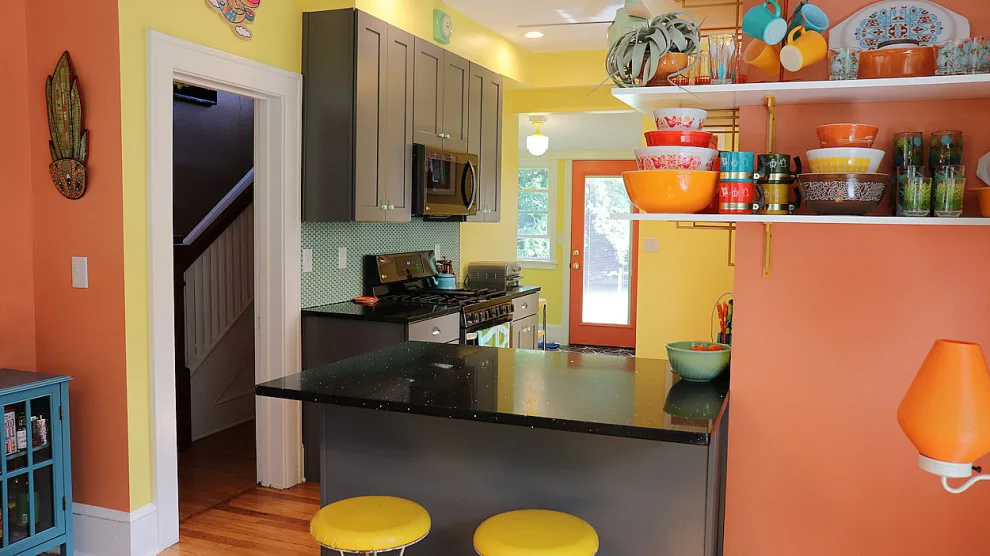 Retro Kitchen in Newtown by Mint Construction - Photo 16