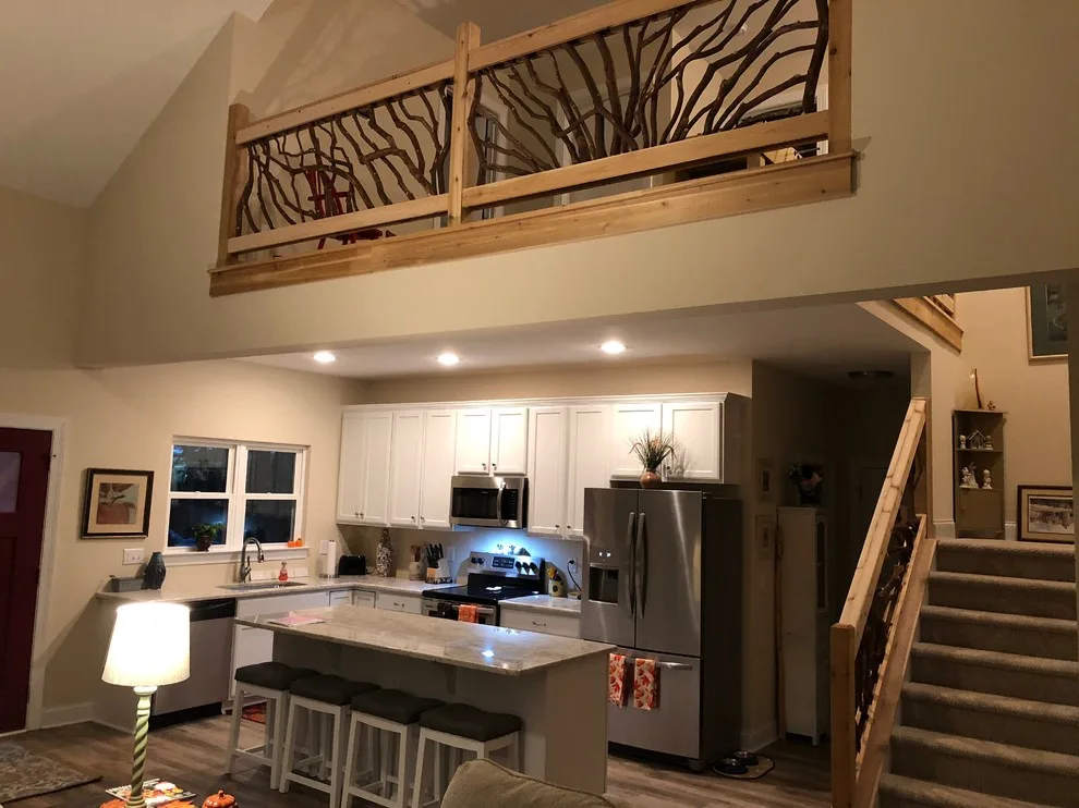 North Carolina Indoor Balcony Guardrail by Mountain Laurel Handrail - Photo 2