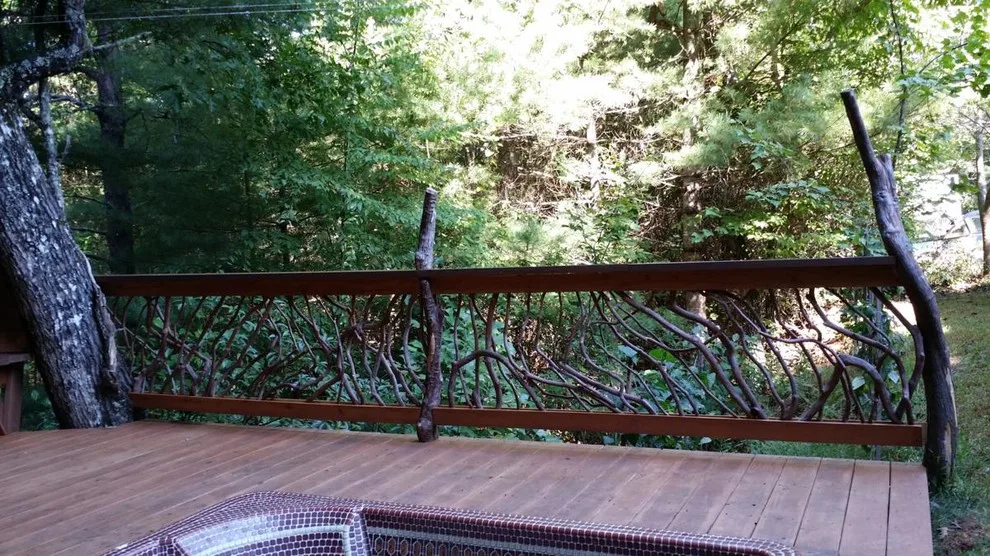 North Carolina Deck Railing with Newel Posts by Mountain Laurel Handrail - Photo 6