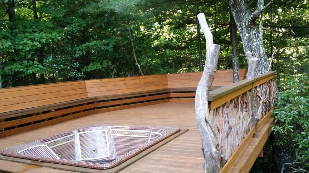North Carolina Deck Railing with Newel Posts by Mountain Laurel Handrail - Photo 5