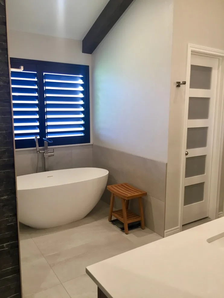 Modern Master Bathroom in North Dallas by Stringer Construction & Design - Photo 2