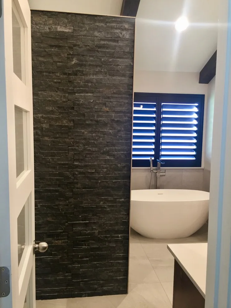 Modern Master Bathroom in North Dallas by Stringer Construction & Design - Photo 3