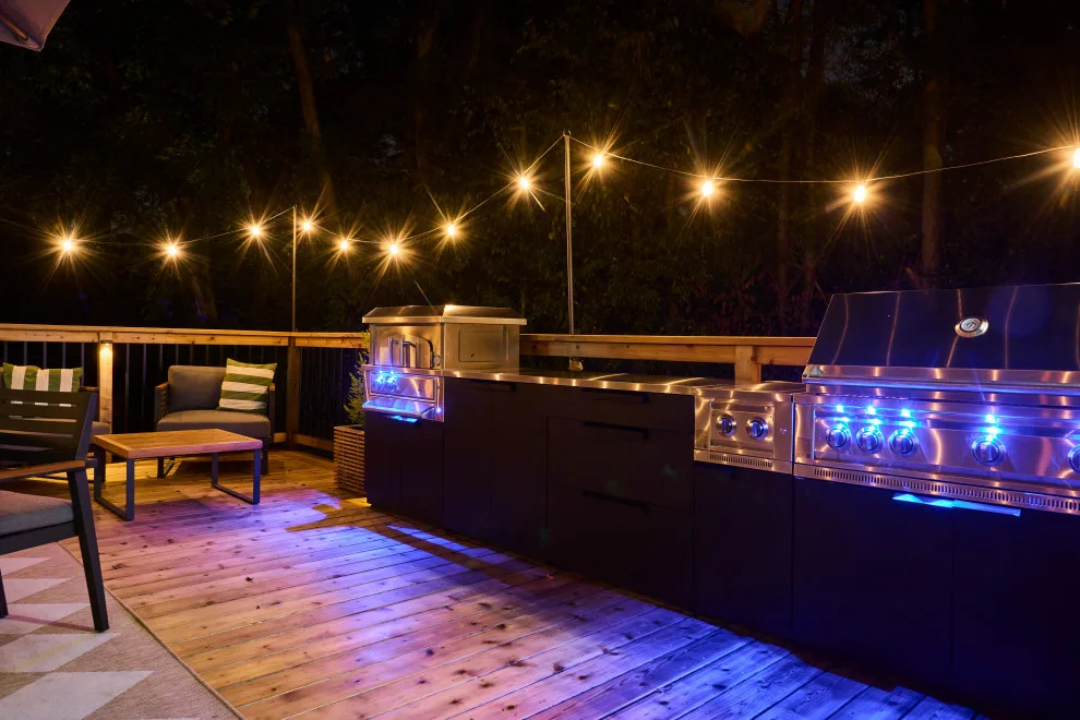 Outdoor Kitchen and Deck in North Nashville by Kramer Projects - Photo 6