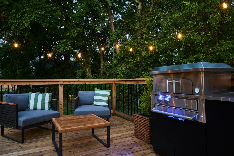 Outdoor Kitchen and Deck in North Nashville by Kramer Projects - Photo 20