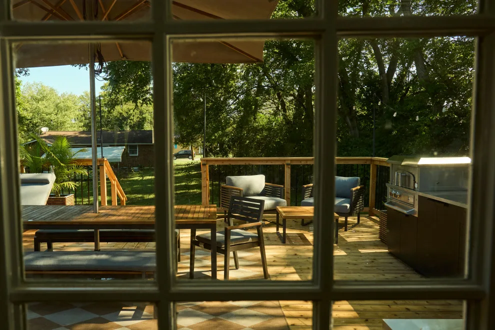 Outdoor Kitchen and Deck in North Nashville by Kramer Projects - Photo 5