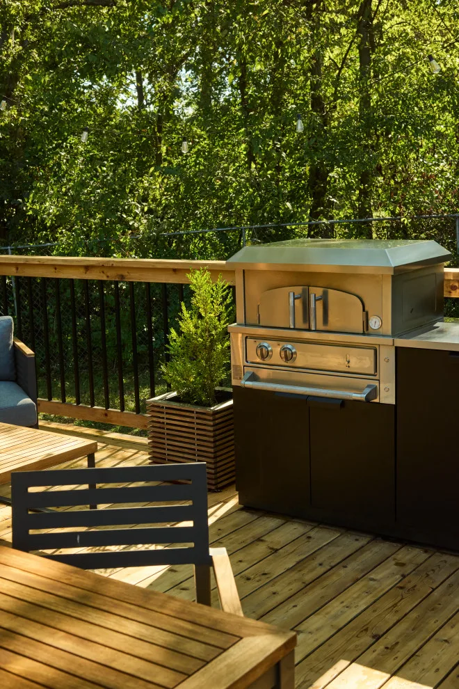Outdoor Kitchen and Deck in North Nashville by Kramer Projects - Photo 13