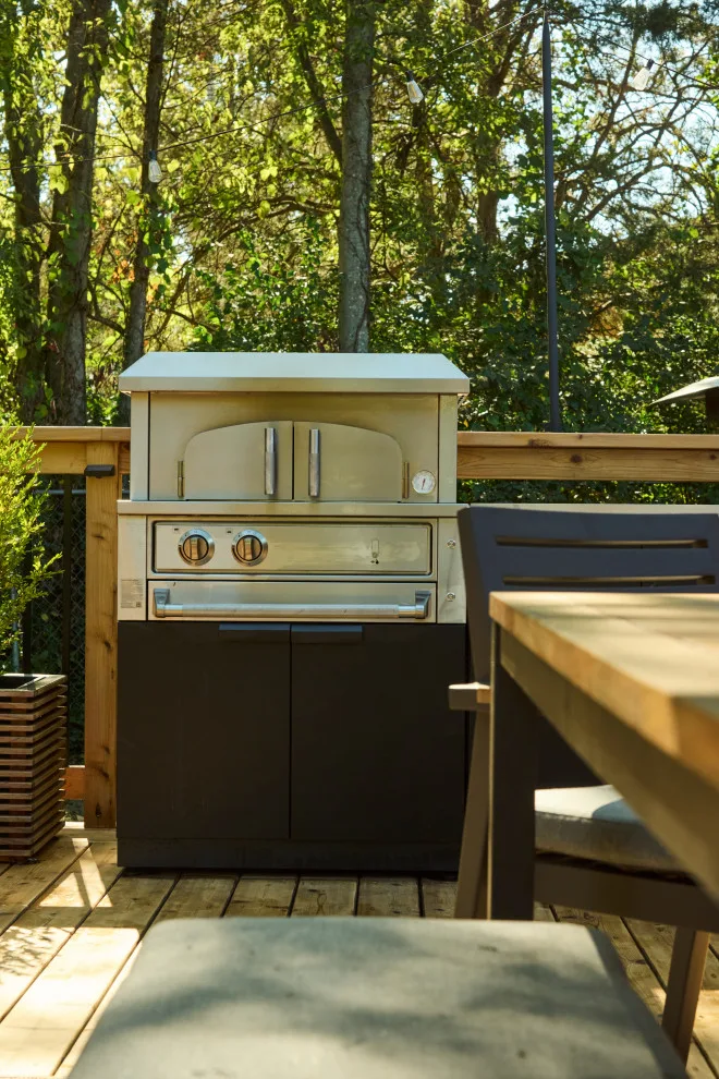 Outdoor Kitchen and Deck in North Nashville by Kramer Projects - Photo 10