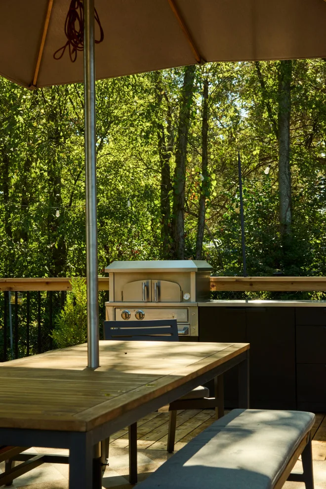 Outdoor Kitchen and Deck in North Nashville by Kramer Projects - Photo 2