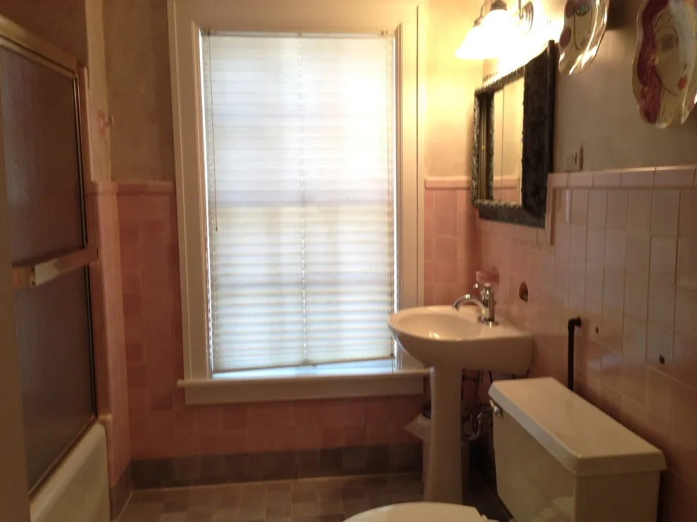 Tudor Bathroom from the 1920s by Mark Russo Kitchen And Bath Design - Photo 8