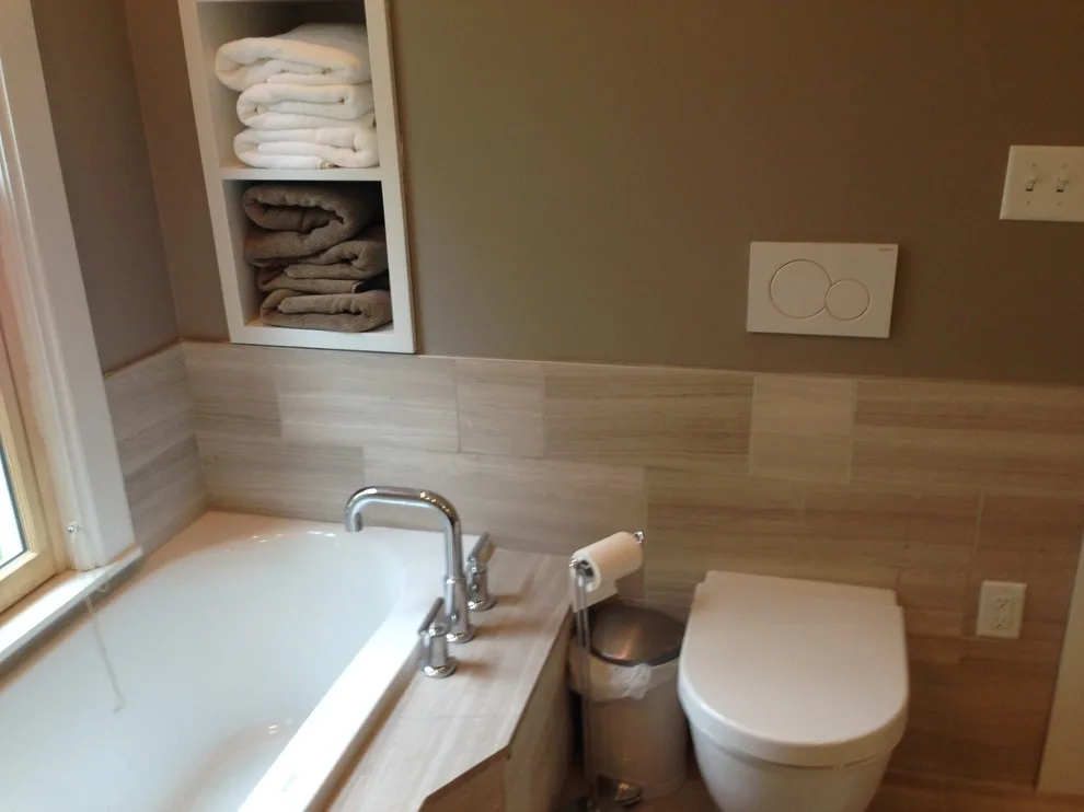 Tudor Bathroom from the 1920s by Mark Russo Kitchen And Bath Design - Photo 10