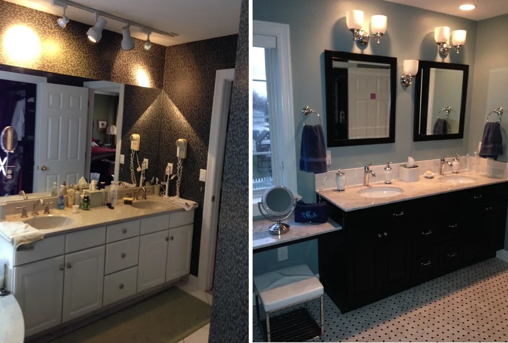 Bathroom Transformation by Remodeling And Painting Experts Inc. - Photo 2