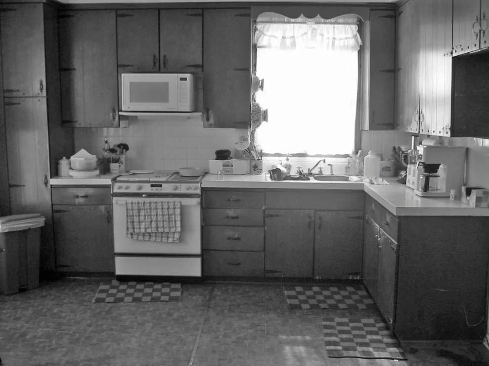 Azure and Ivory Rustic Kitchen by Dimensions In Wood Inc - Photo 2