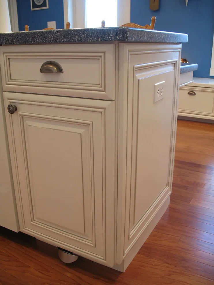 Azure and Ivory Rustic Kitchen by Dimensions In Wood Inc - Photo 10
