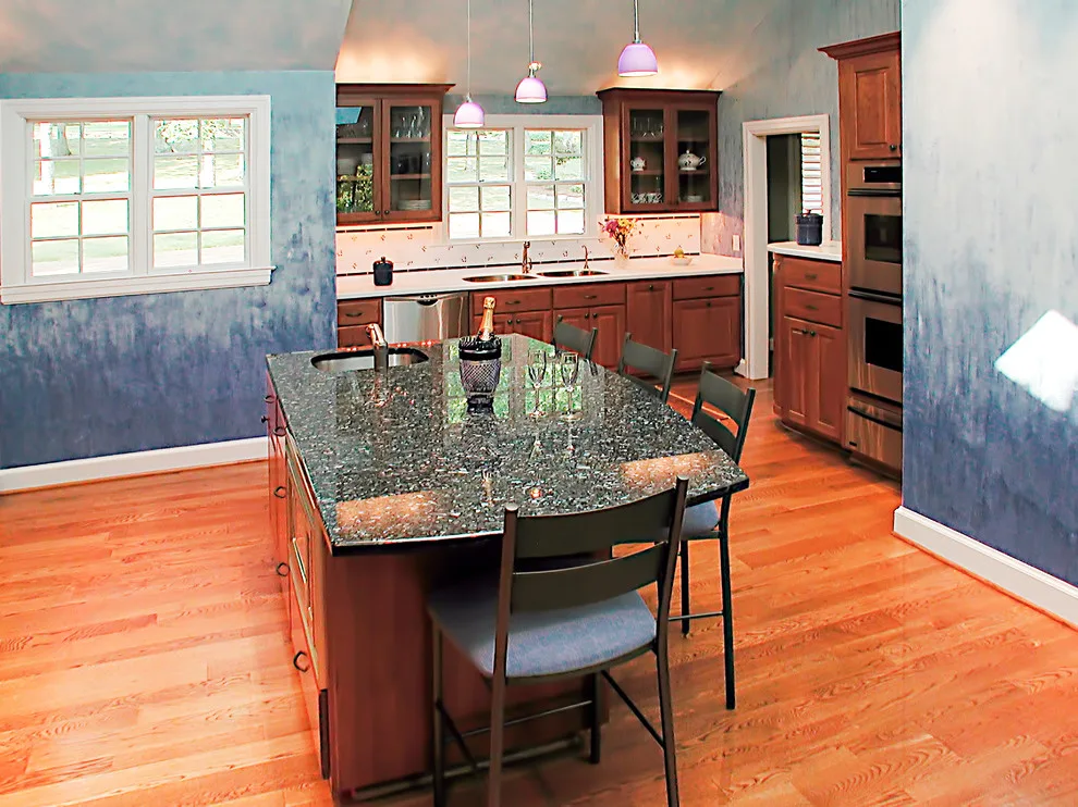Nostalgic Blue Kitchen by Adam Gibson Design - Photo 4