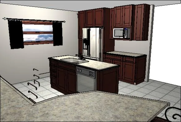 Brown's Kitchen D by Lisa McCoy, Lowe's Home Improvement - Photo 3