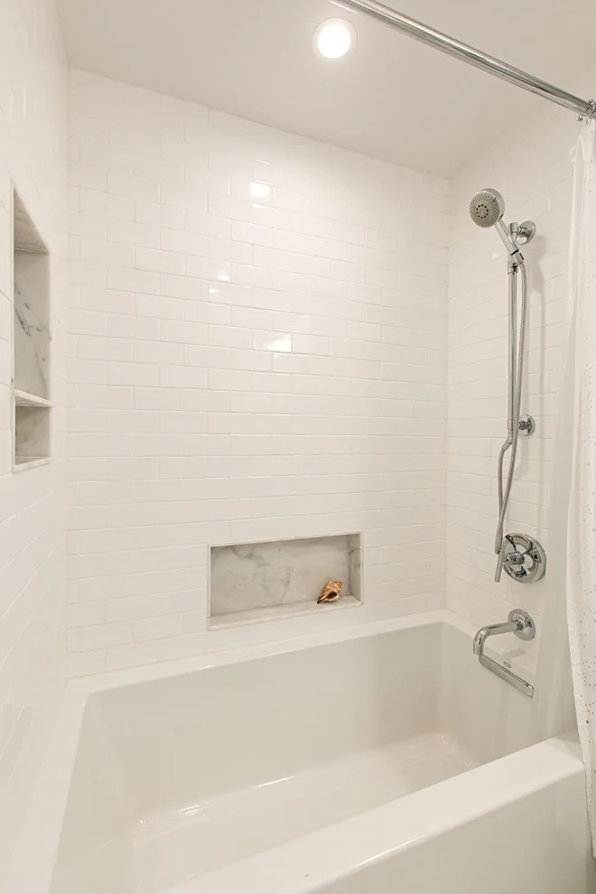 Carlsbad Classic White Bathroom by Lori Ramsay Design - Photo 6