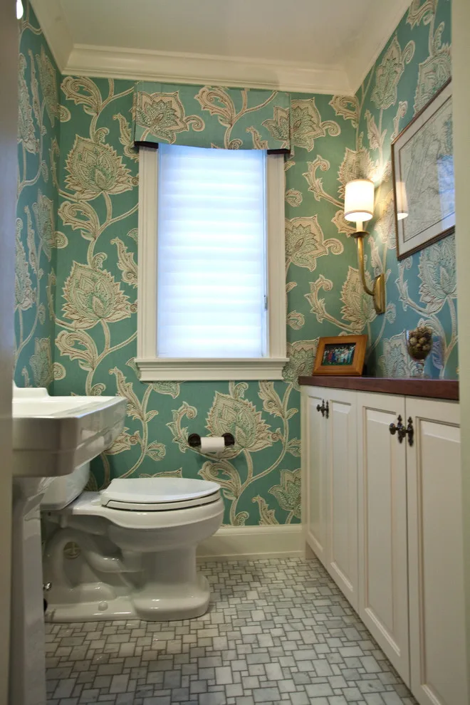 Dazzling Powder Room by MadDesigns Kitchen, Bath, Interiors - Photo 2