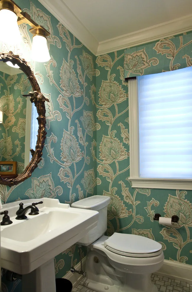 Dazzling Powder Room by MadDesigns Kitchen, Bath, Interiors - Photo 3