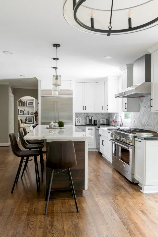SLEEK AND TIMELESS EAST COBB KITCHEN by Rosa Moreno Kitchens - Photo 18