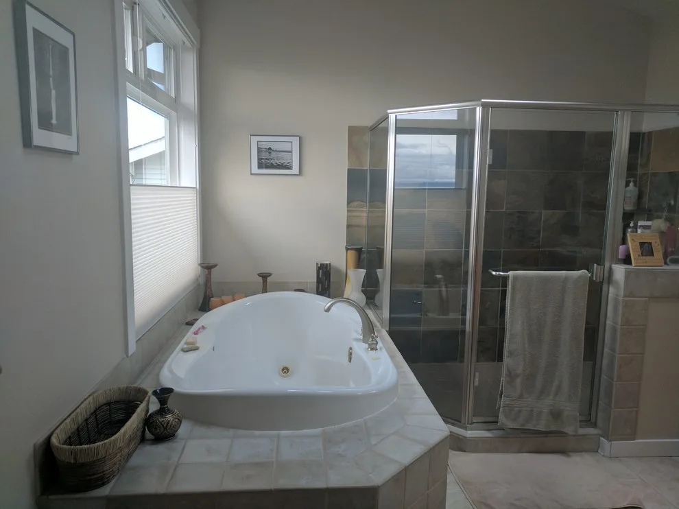 Sleek and Modern Mukilteo Master Bathroom by Treefrog Design - Photo 15