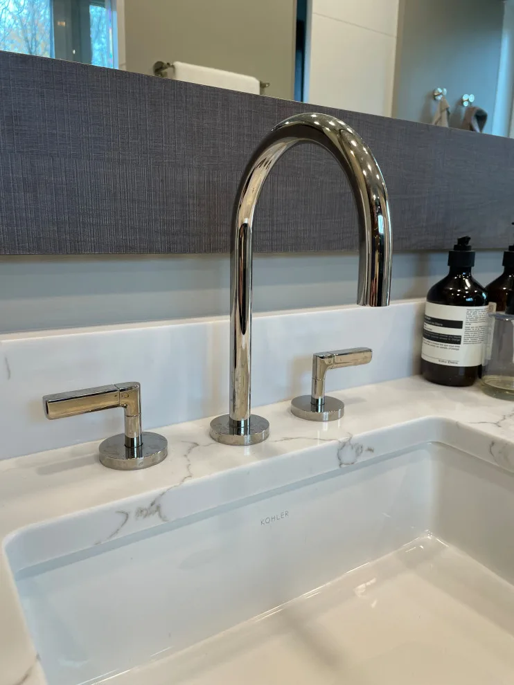 Modern Main Bathroom by Haute Designs - Photo 4