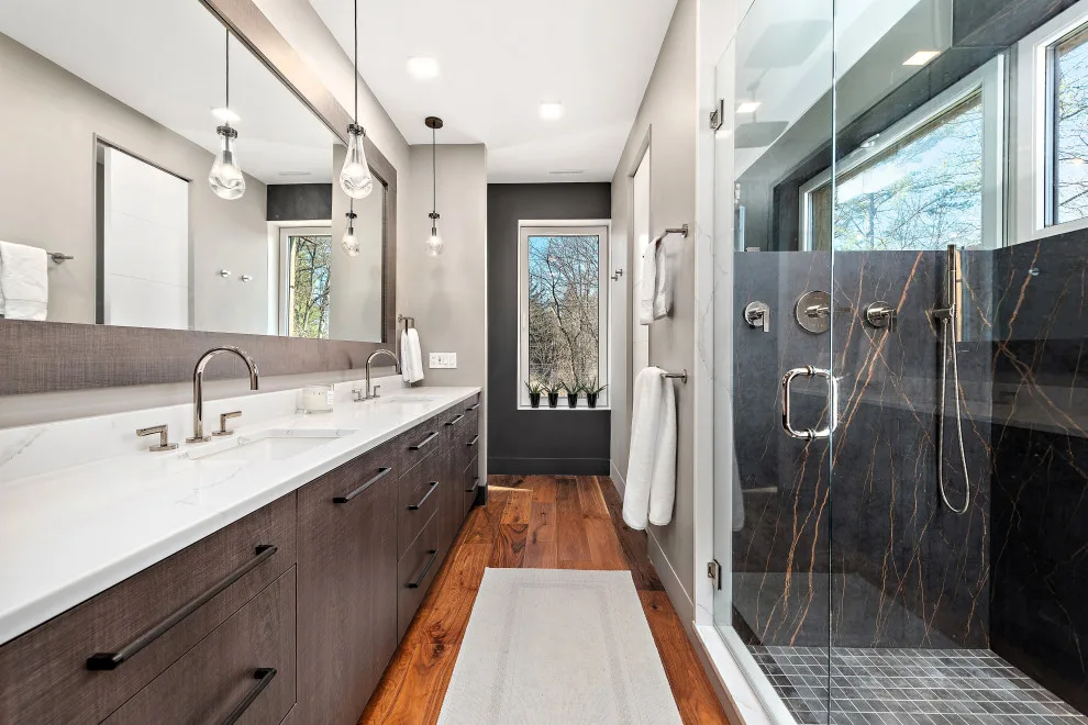 Modern Main Bathroom by Haute Designs - Photo 9