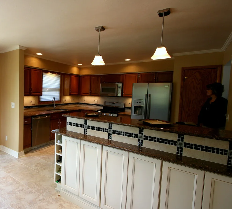 Modern Tile Kitchen by Andrea's Interior Design Gallery - Photo 3