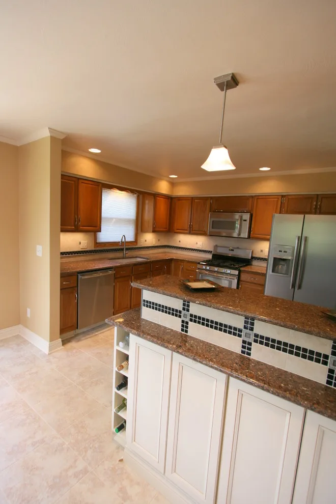 Modern Tile Kitchen by Andrea's Interior Design Gallery - Photo 6