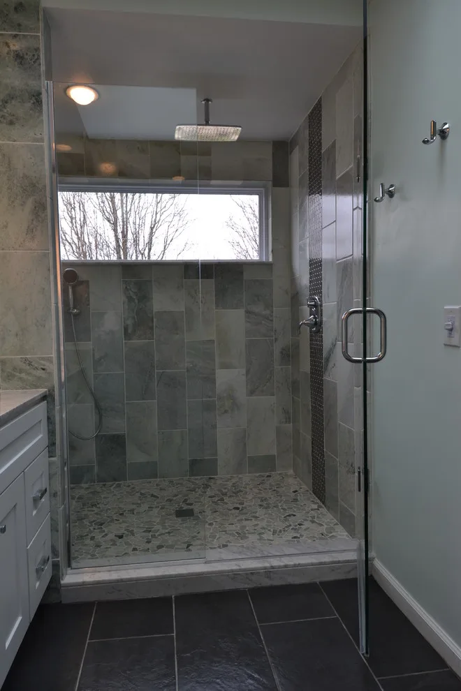 Light Shaker Main Bathroom by Remodeling And Painting Experts Inc. - Photo 7