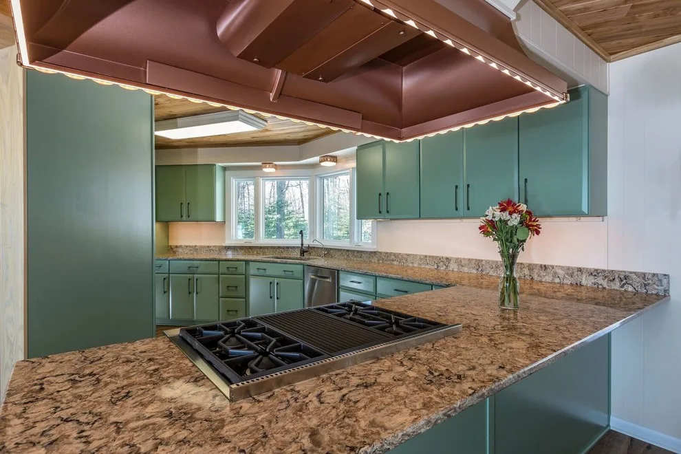 Bespoke Painted Kitchen Renovation by Eagle River Cabinets - Photo 7