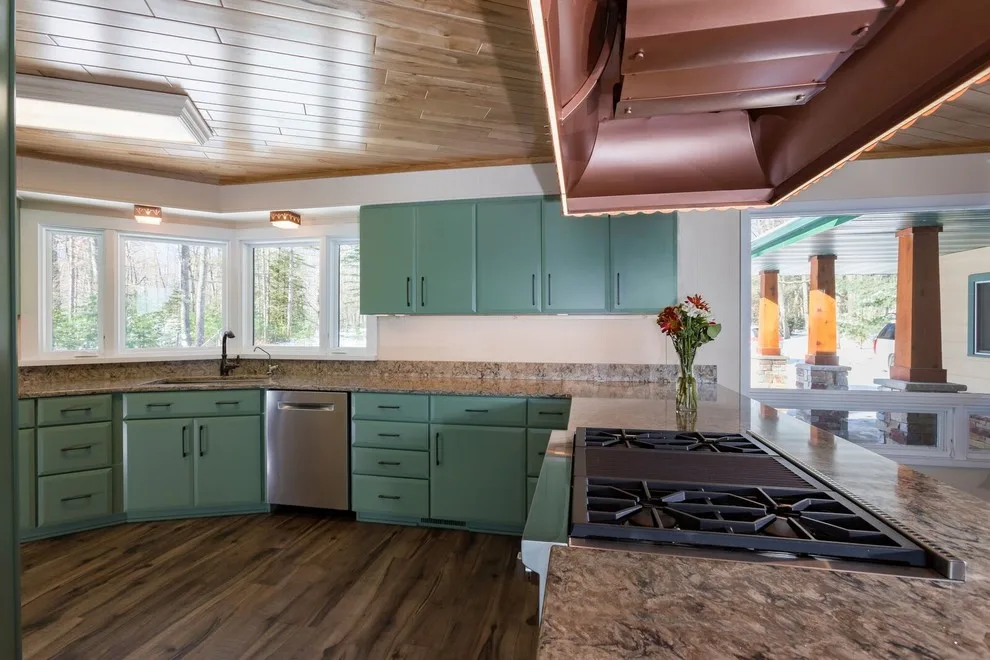 Bespoke Painted Kitchen Renovation by Eagle River Cabinets - Photo 4