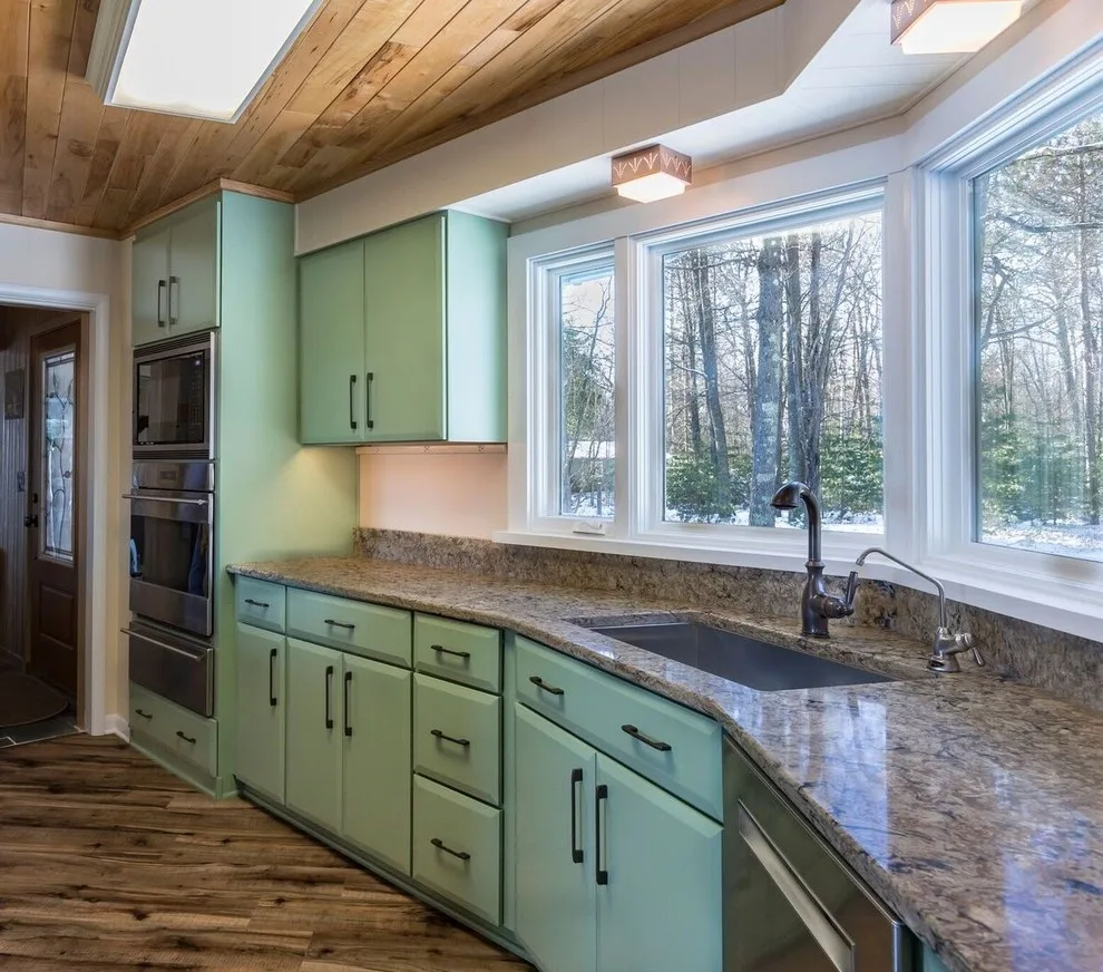 Bespoke Painted Kitchen Renovation by Eagle River Cabinets - Photo 9