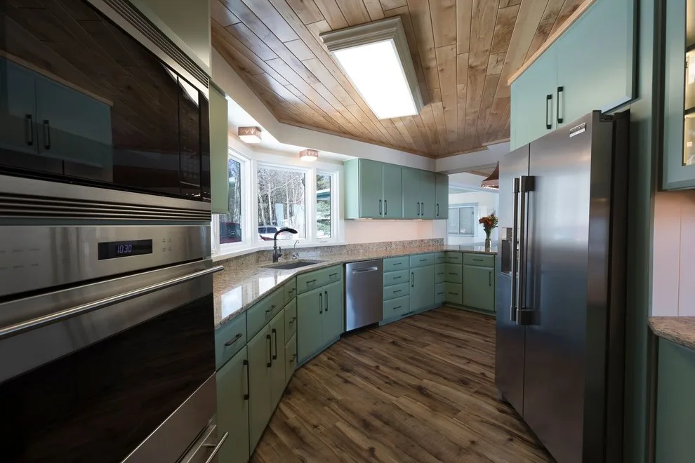 Bespoke Painted Kitchen Renovation by Eagle River Cabinets - Photo 3