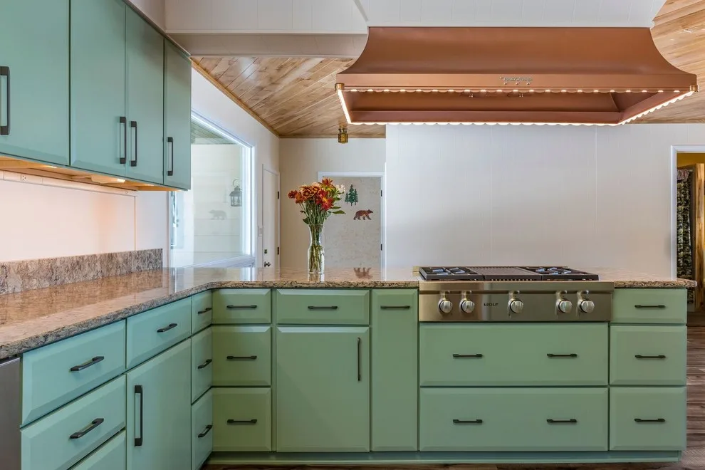 Bespoke Painted Kitchen Renovation by Eagle River Cabinets - Photo 5