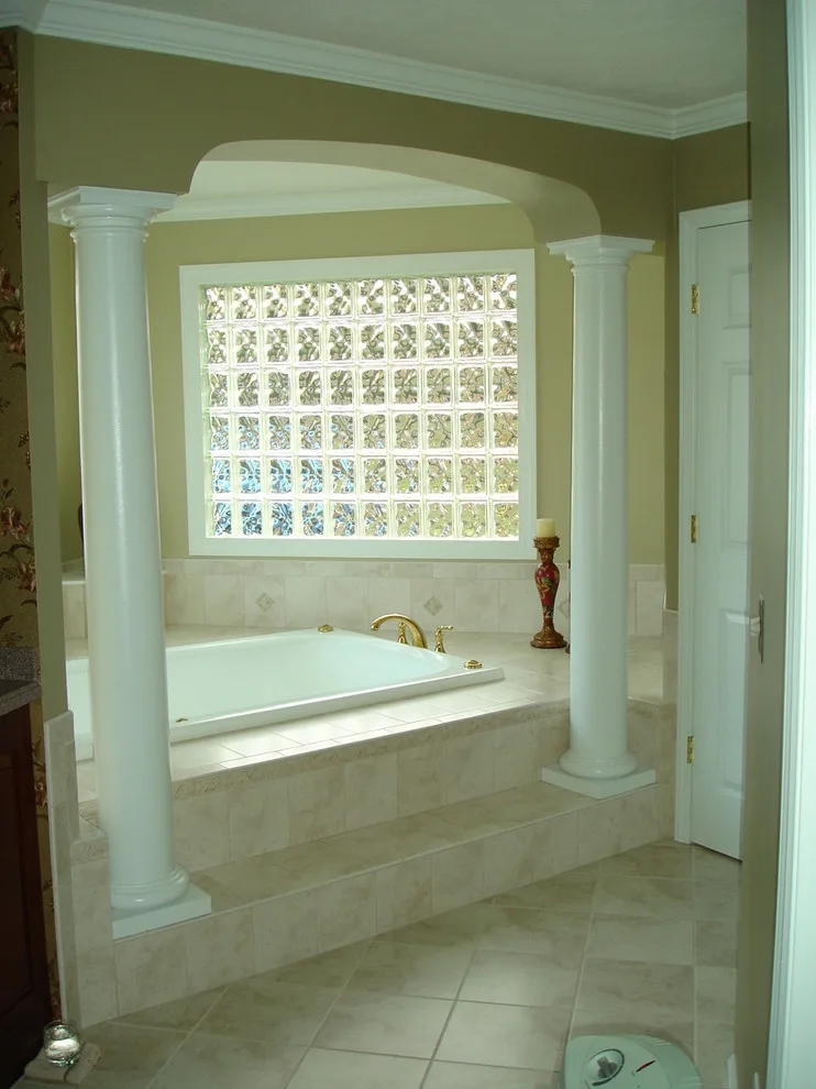 Kraftmaid Montclair Cherry Bathroom Renovation by Keith Yates / Lowes Home Improvement - Photo 5