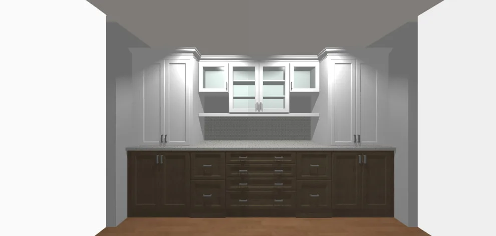 Dual Function - Dining Buffet/Home Office by Maureen Mayeaux Design - Photo 2