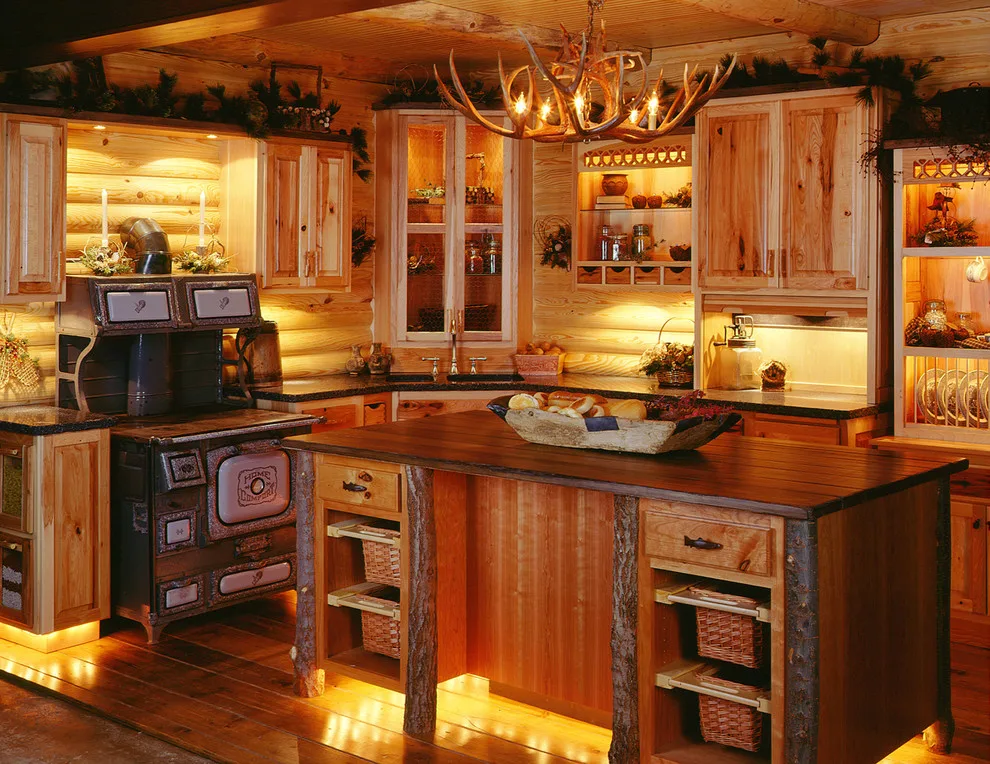 Rustic Cowboy Cabin Kitchen by Bartel Kitchen And Bath - Photo 2