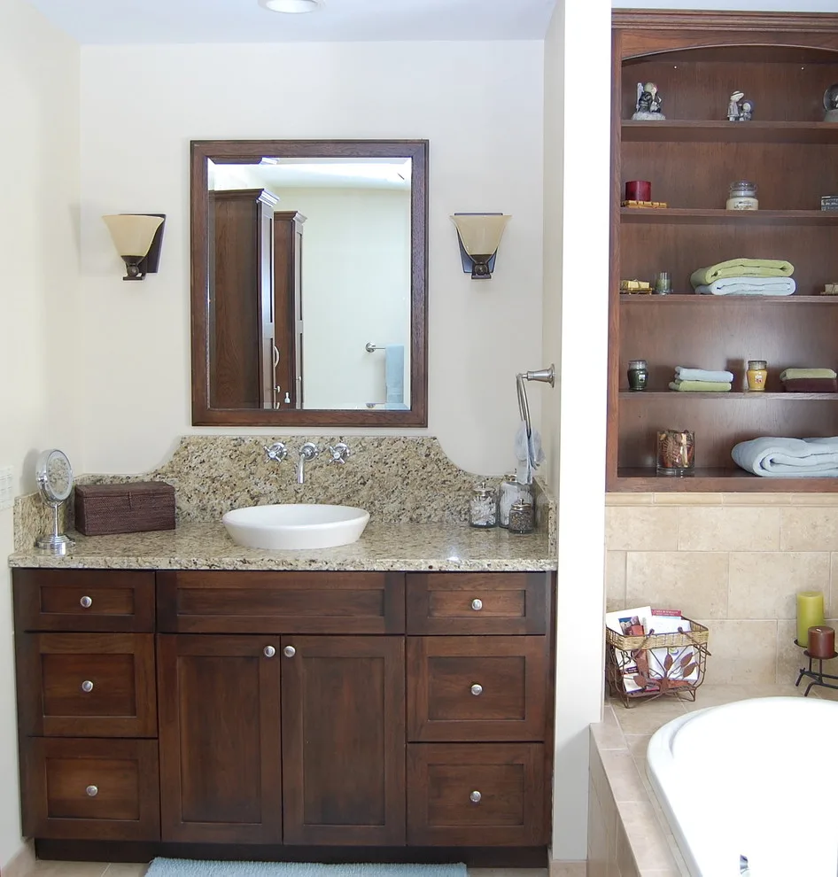Pond Ridge - Spa-Inspired Master Bathroom and Classic Kitchen Remodel by Laura Vlaming | Arkiteriors - Photo 5