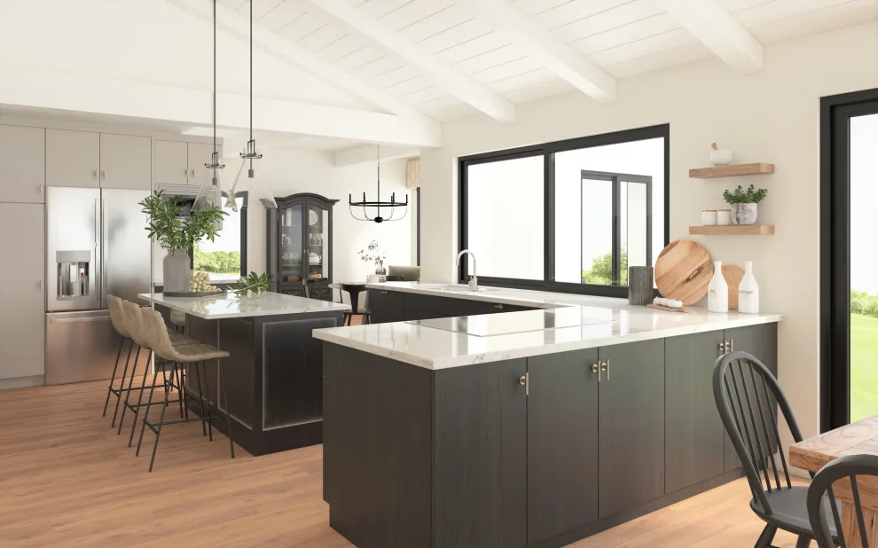 Contemporary Black and Neutral Kitchen Design by Signature Designs Kitchen | Bath | Interiors - Photo 12
